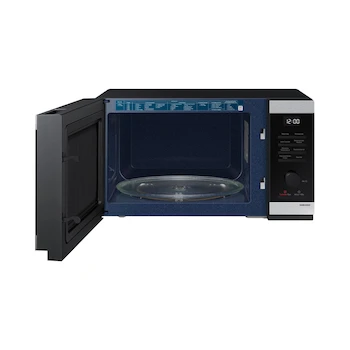 Imagen 4 de Horno de Microondas Samsung Modelo MS32DG4504ATAX Color Plata Capacidad 1.1 Pies Cúbicos