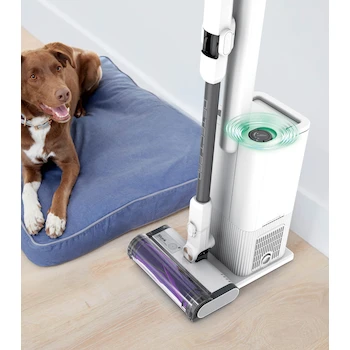 Imagen 2 de Shark IW3615 Detect Pro Aspiradora Inalámbrica en Color Blanco