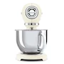 Miniatura de Smeg SMF03CRUS Batidora de Pedestal Estilo 50's Color Crema Capacidad 4.8L