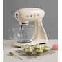 Miniatura de Smeg SMF03CRUS Batidora de Pedestal Estilo 50's Color Crema Capacidad 4.8L