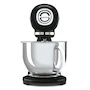 Miniatura de Batidora de Pedestal Smeg 50's Style Modelo SMF03 Color Negro Capacidad 4.8 Litros