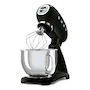 Miniatura de Batidora de Pedestal Smeg 50's Style Modelo SMF03 Color Negro Capacidad 4.8 Litros