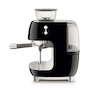 Miniatura de Cafetera Smeg EGF03BLUS Negra Acero Inoxidable 10 Tazas