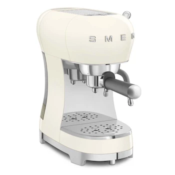 Imagen 3 de Smeg ECF02CRUS Cafetera Expreso Manual Color Crema