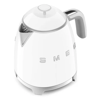 Imagen 2 de Smeg KLF05WHEU Hervidor de Agua Eléctrico Mini 0.8L Blanco Acero Inoxidable