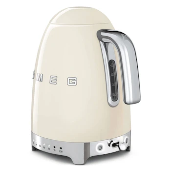 Imagen 3 de Smeg KLF04CREU Hervidor Eléctrico de Temperatura Variable 1.7L Color Crema Serie 50's Style