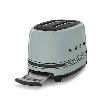 Imagen 5 de Tostador de Pan Smeg Porsche Design 2 Rebanadas en Acero Inoxidable Modelo TSF01PSSS