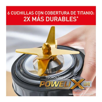 Imagen 4 de Licuadora T-fal Infiny Mix BL915DX0 Plata 2 L