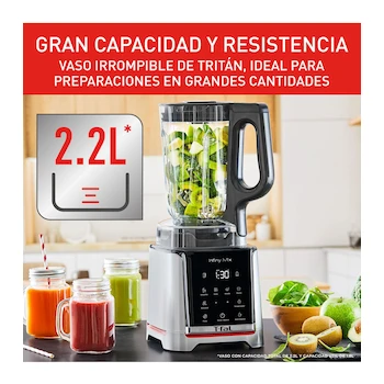 Imagen 5 de Licuadora T-fal Infiny Mix BL915DX0 Plata 2 L