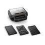 Miniatura de T-fal Sandwichera-Wafflera Ultracompact 3 en 1, 2 Porciones
