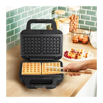 Imagen 5 de T-fal Sandwichera-Wafflera Ultracompact 3 en 1, 2 Porciones