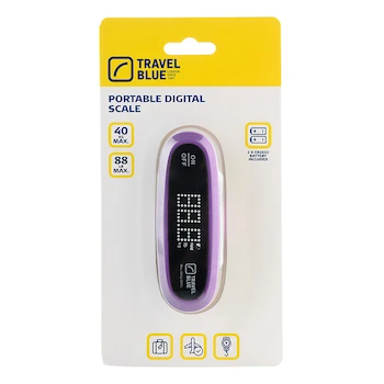 Imagen 5 de Travel Blue Balanza Digital Portátil para Equipaje Color Morado
