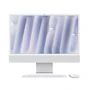 Miniatura de Apple iMac 24 Pulgadas Pantalla Retina 4.5K Chip M4 8 Núcleos CPU 8 Núcleos GPU 16GB Memoria Unificada 256GB SSD Plata Modelo MWUC3Y/A