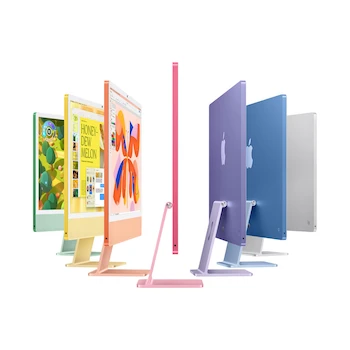 Imagen 4 de Apple iMac 24 Pulgadas Pantalla Retina 4.5K Chip M4 8 Núcleos CPU 8 Núcleos GPU 16GB Memoria Unificada 256GB SSD Plata Modelo MWUC3Y/A