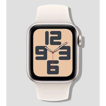 Imagen de referencia para Apple Watch SE (2nd Generation) GPS 40mm Starlight Aluminum Case with Starlight Sport Band