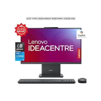Imagen de referencia para Lenovo IdeaCentre AIO 24IRH9 F0HN0009LD All-in-One 23.8" Gris, Intel Core i5-13420H, 16GB RAM, 512GB SSD, Intel UHD Graphics
