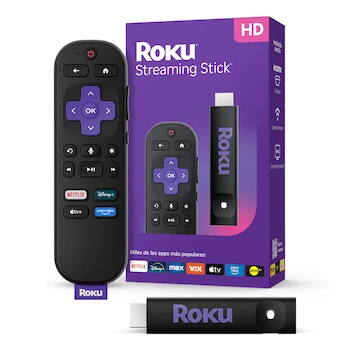 Imagen de referencia para Roku Streaming Stick 4K Negro Modelo 3820R con Control Remoto