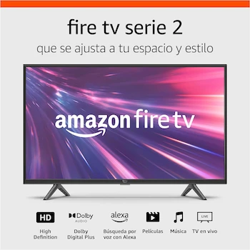 Imagen 1 de Televisión Inteligente Amazon Fire TV Serie 2 Modelo 32 Pulgadas HD