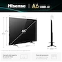 Miniatura de Hisense A65N 65 Pulgadas Smart Vidaa TV UHD 4K (Modelo 2025)
