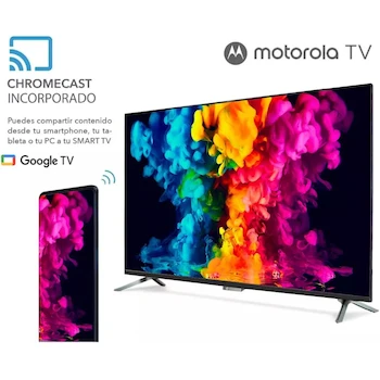 Imagen 3 de Motorola MOT43FLE11 43" Full HD DLED Google Android Smart TV 2024