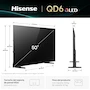 Miniatura de Hisense QD6QFM 50 Pulgadas QLED Smart Fire TV UHD 4K (Modelo 2025)