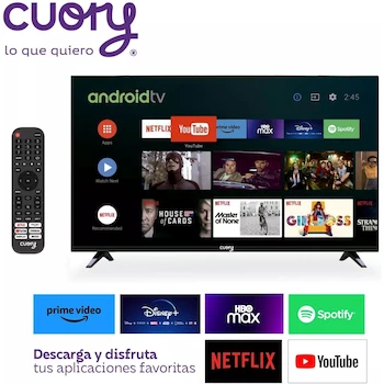 Imagen 2 de Smart TV CUORY CUO-HDTV43 43 Pulgadas Full HD LED Android TV Negro