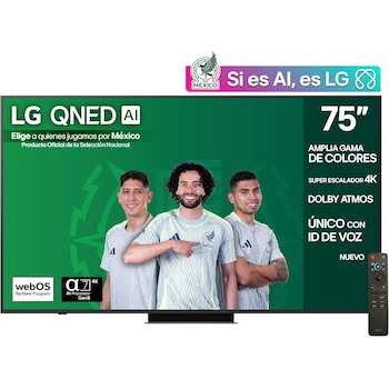 Imagen de referencia para LG QNED AI QNED83 Series 75QNED83ASG 75-Inch 4K Smart TV