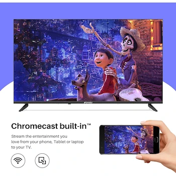 Imagen 3 de Sansui SMX40V1FA Televisor LED Smart Android 40 Pulgadas Negro
