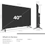 Miniatura de Sansui SMX40V1FA Televisor LED Smart Android 40 Pulgadas Negro