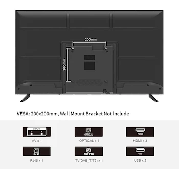 Imagen 5 de Sansui SMX40V1FA Televisor LED Smart Android 40 Pulgadas Negro