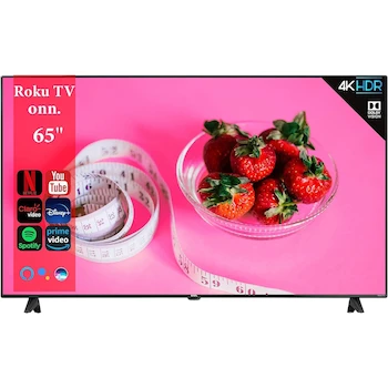 Imagen de referencia para Televisor ONN 65" Class 4K 2160p LED Smart TV Modelo 100012587 Reacondicionado