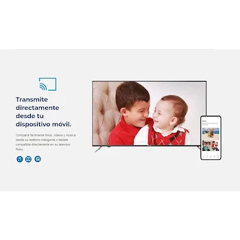 Imagen 5 de Televisor ONN 65" Class 4K 2160p LED Smart TV Modelo 100012587 Reacondicionado