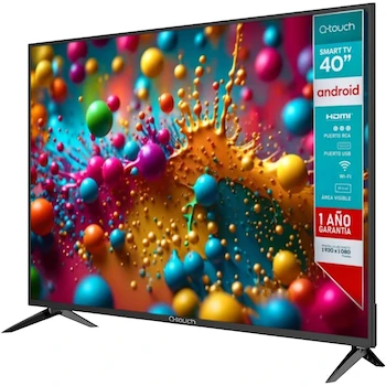 Imagen alusiva al producto Smart TV Q-Touch QN4023 40 Pulgadas Full HD Android TV LED Negra