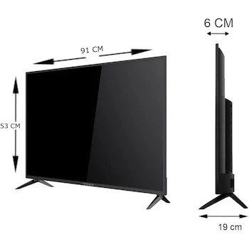 Imagen 4 de Smart TV Q-Touch QN4023 40 Pulgadas Full HD Android TV LED Negra