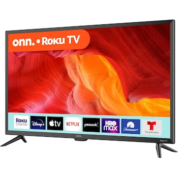 Imagen 2 de ONN 32" Class HD (720P) LED Roku Smart TV Model 100012589