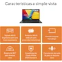 Miniatura de ASUS VivoBook Go 14 E1404FA-NK186W 2025 Mixed Black Laptop 14 Pulgadas AMD Ryzen 3 7320U 8GB RAM 512GB SSD Teclado Español Garantía México