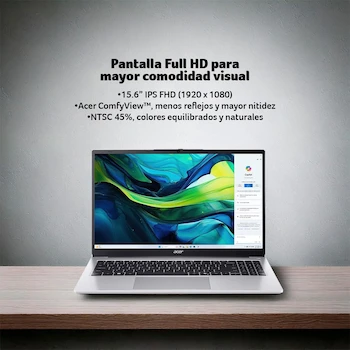 Imagen 2 de Acer Aspire Lite AL15-51 Laptop 15.6" AMD Ryzen 7 5700U 16GB RAM 1TB SSD Steel Gray