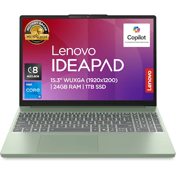 Imagen alusiva al producto Lenovo IdeaPad Slim 3 15IRH10 Intel Core i5 15.3" WUXGA 24GB RAM 1TB SSD Laptop
