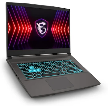 Imagen 2 de MSI Thin 15 B13VE-1697CA 15.6-inch FHD 144Hz Gaming Laptop Intel Core i5-13420H NVIDIA GeForce RTX 4050 16GB DDR4 RAM 512GB NVMe SSD Windows 11 Home Black