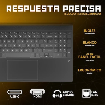Imagen 4 de HP Victus 15-fb3093dx Gaming Laptop AMD Ryzen 7 8845HS 16GB RAM 512GB SSD NVIDIA GeForce RTX 4050 15.6" FHD Mica Silver Windows 11 Home English Keyboard