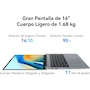 Miniatura de Laptop Huawei MateBook D 16 Intel Core i5-12450H 12th Gen 16GB RAM 1TB Almacenamiento Windows 11 Plateado
