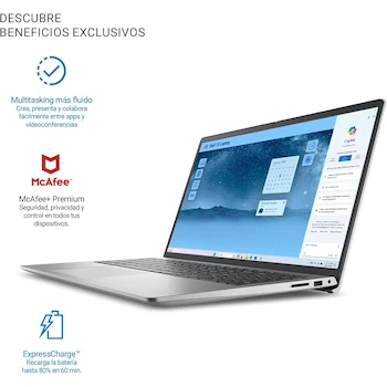 Imagen 4 de Dell Laptop 15 DC15250 with Intel Core i5-1334U Processor, 16 GB RAM, 512 GB SSD Storage, 15.6-inch FHD 120Hz Display, Windows 11 Home Operating System