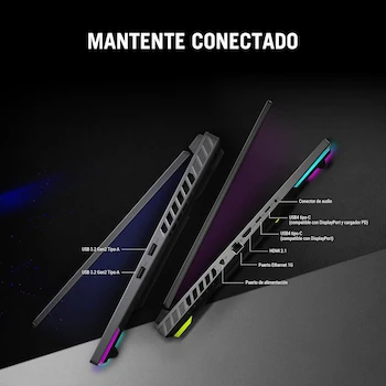 Imagen 4 de ASUS ROG Strix G16 2025 Gaming Laptop Ryzen 9-9955HX NVIDIA GeForce RTX 5070 16GB RAM 1TB SSD Teclado Español Garantía México