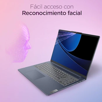 Imagen 5 de Lenovo IdeaPad Slim 5 16IMH9 16" WUXGA Laptop Intel Core Ultra 7 155H 16GB RAM 512GB SSD Cloud Grey Windows 11 Home