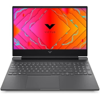 Imagen de referencia para HP Victus 15-fa2701la Laptop 15.6" Intel Core i5 16GB RAM 512GB SSD NVIDIA GeForce RTX 4050 6GB Windows 11 Home Teclado Español Garantía México Plateado Mica
