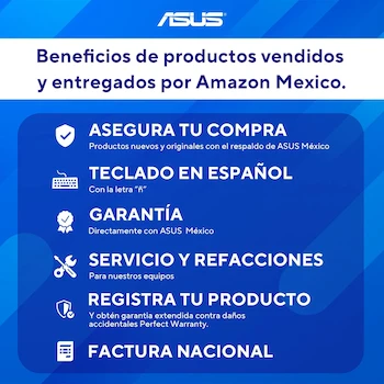 Imagen 2 de ASUS Vivobook Go 14 E1404FA-NK480W AMD Ryzen 5-7520U 8GB RAM 512GB SSD Plata Windows 11 con Mouse y Mochila Teclado en Español Garantía en México