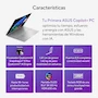 Miniatura de ASUS Vivobook S15 OLED Laptop 15.6" 3K Qualcomm Snapdragon X Plus 16GB RAM 512GB SSD Plata con Mochila