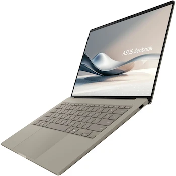 Imagen 2 de ASUS Zenbook A14 UX3407QA-DS52-CB Portátil 14 Pulgadas WUXGA OLED Procesador Snapdragon X Memoria 16 GB SSD 512 GB Zabriskie Beige