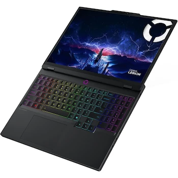 Imagen 2 de Lenovo Legion Pro 5i Gen 10 16" Gaming Laptop (2025) Eclipse Black - Intel Core Ultra 9 275HX 24-Core, NVIDIA GeForce RTX 5070 Ti 12GB GDDR7, 32GB RAM, 1TB NVMe SSD, 16" WQXGA OLED Display, Windows 11 Home
