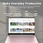 Miniatura de HP Laptop Premium Stream 14" Intel Celeron N4120 16 GB RAM 64 GB eMMC Win 11s Rosa con 1 Año Office 365